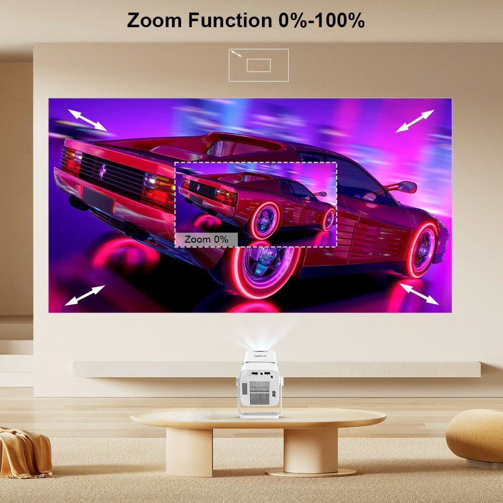 Mini Projetor Portátil 4K